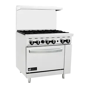 36" Range with 24" Griddle and 2 Burners - Propane