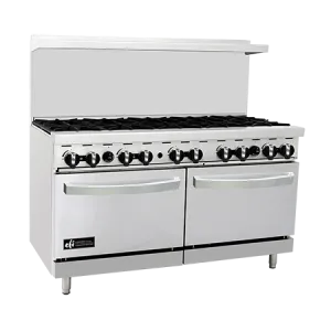 60" Range with 6 Burners and 24" Griddle - Propane