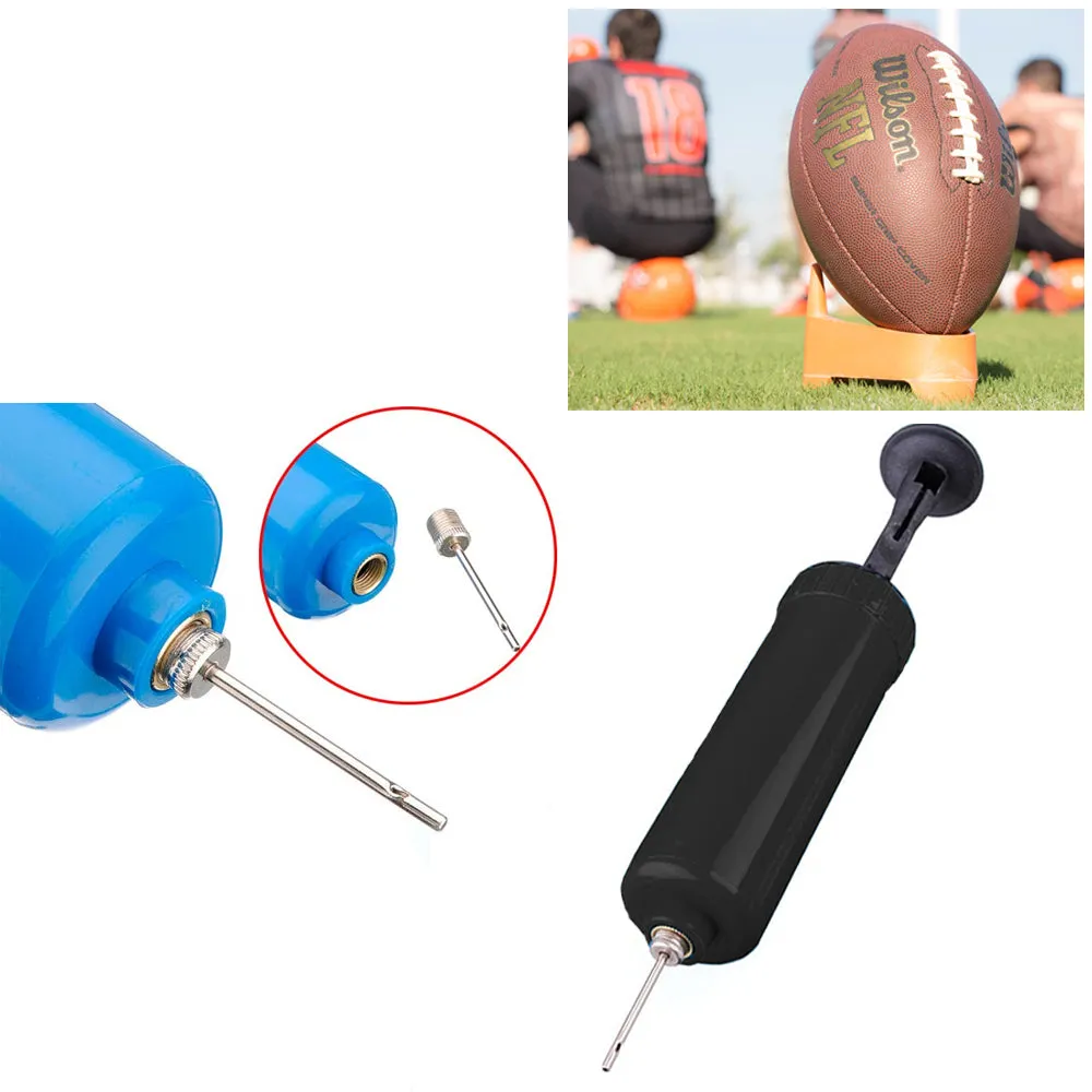 72 Lot Portable Hand Air Pump Inflator Needle Kit Sports Football Soccer Volley
