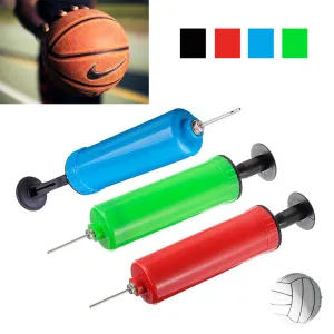 72 Lot Portable Hand Air Pump Inflator Needle Kit Sports Football Soccer Volley