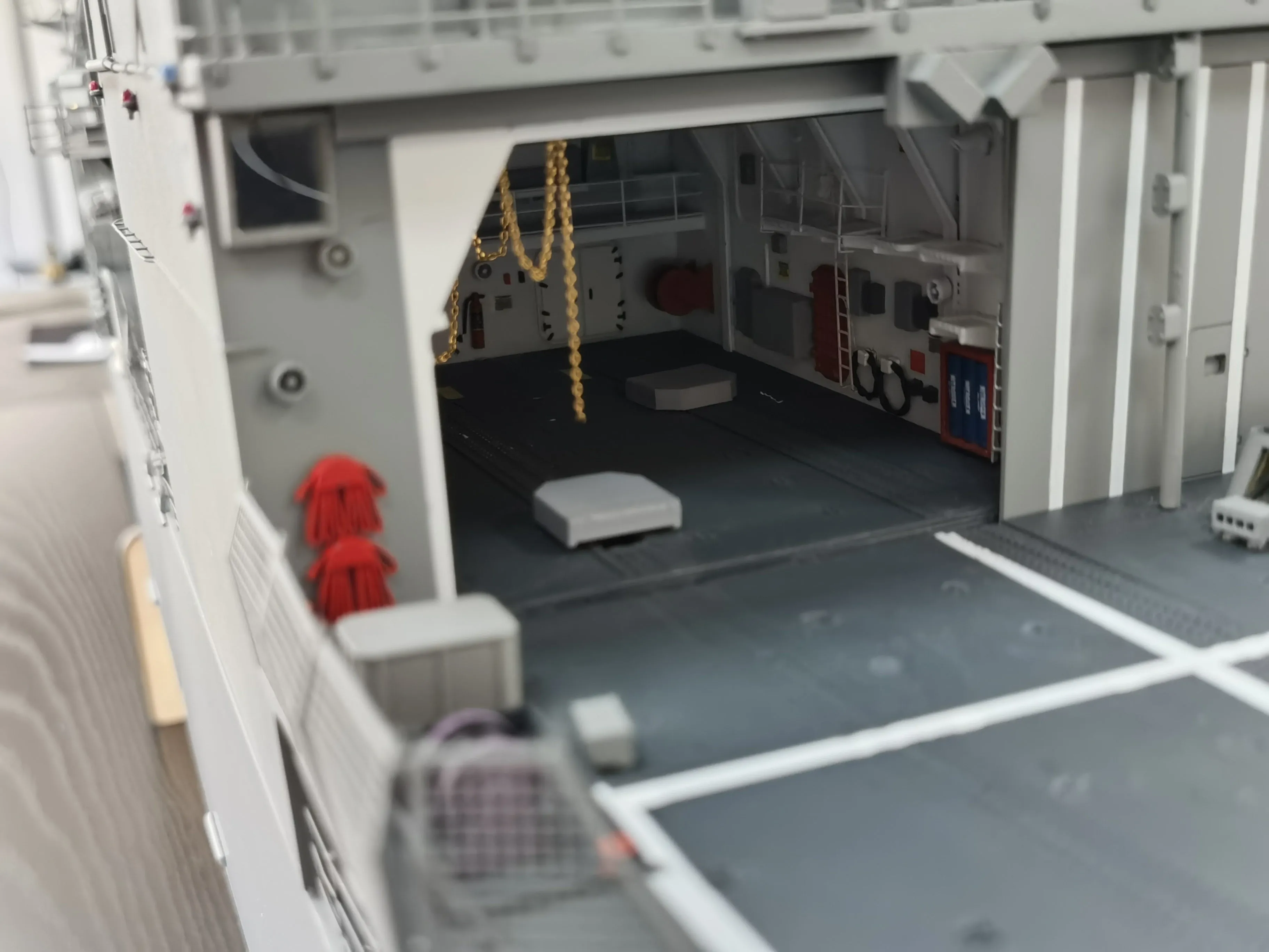Arkmodel 1/96 USS Ticonderoga Class Bunker Hill CRUISER United States Navy DDG CG-52 Ship Model No.7515