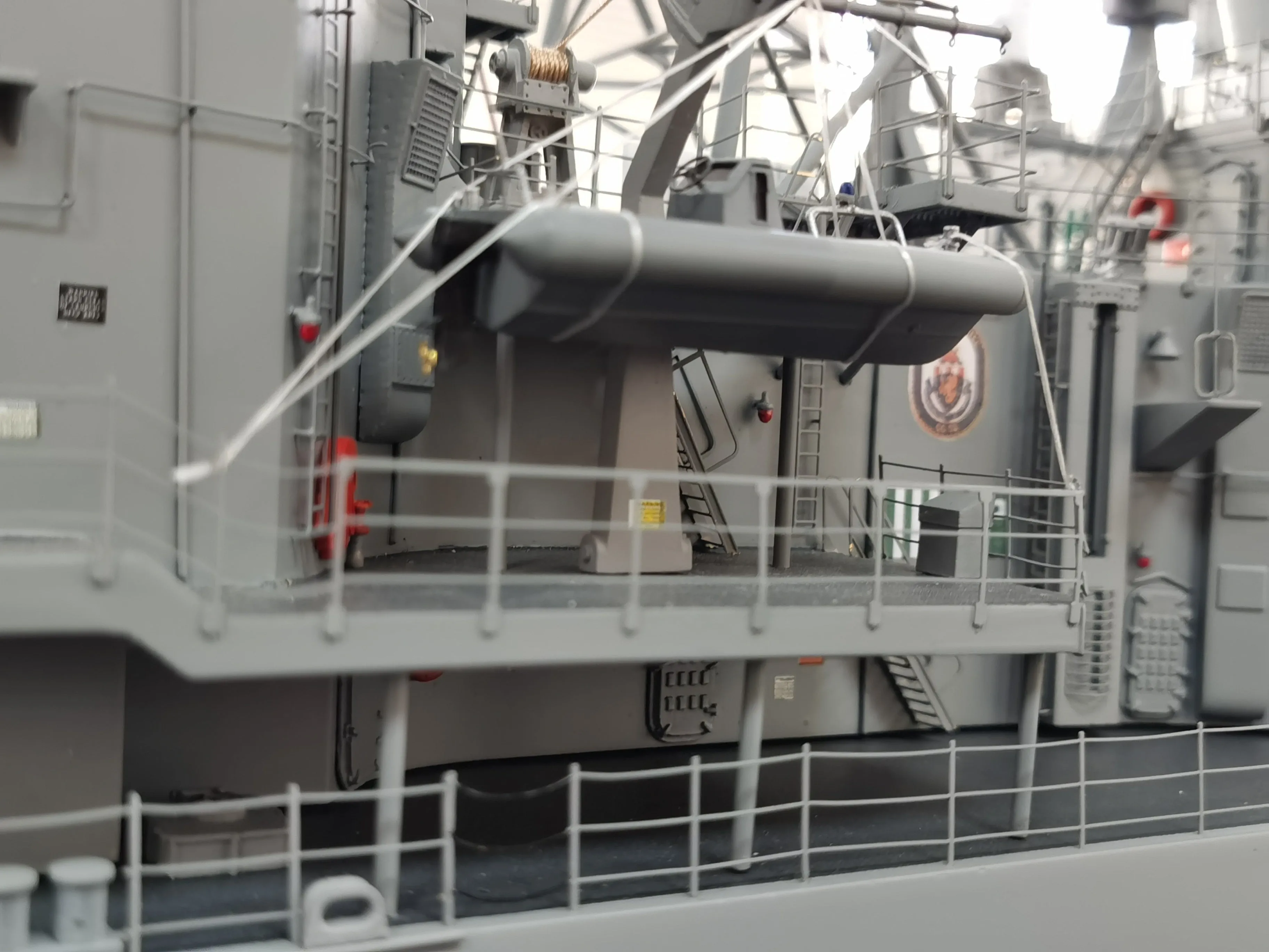 Arkmodel 1/96 USS Ticonderoga Class Bunker Hill CRUISER United States Navy DDG CG-52 Ship Model No.7515