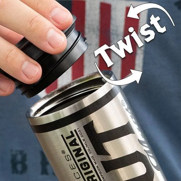 Atlanta Braves Metal Dugout Mug | Stainless Steel Baseball B