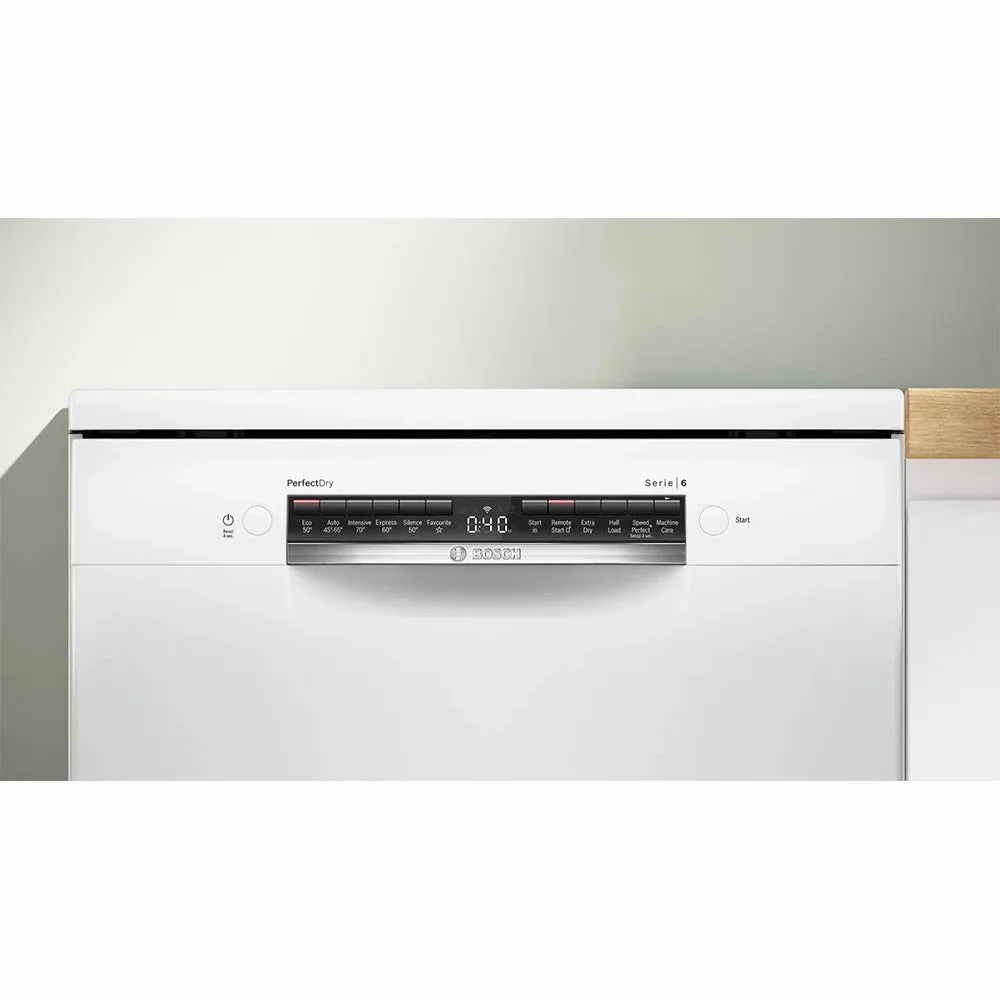 Bosch Series 6 60CM Freestanding Dishwasher - White | SMS6ZCW10G
