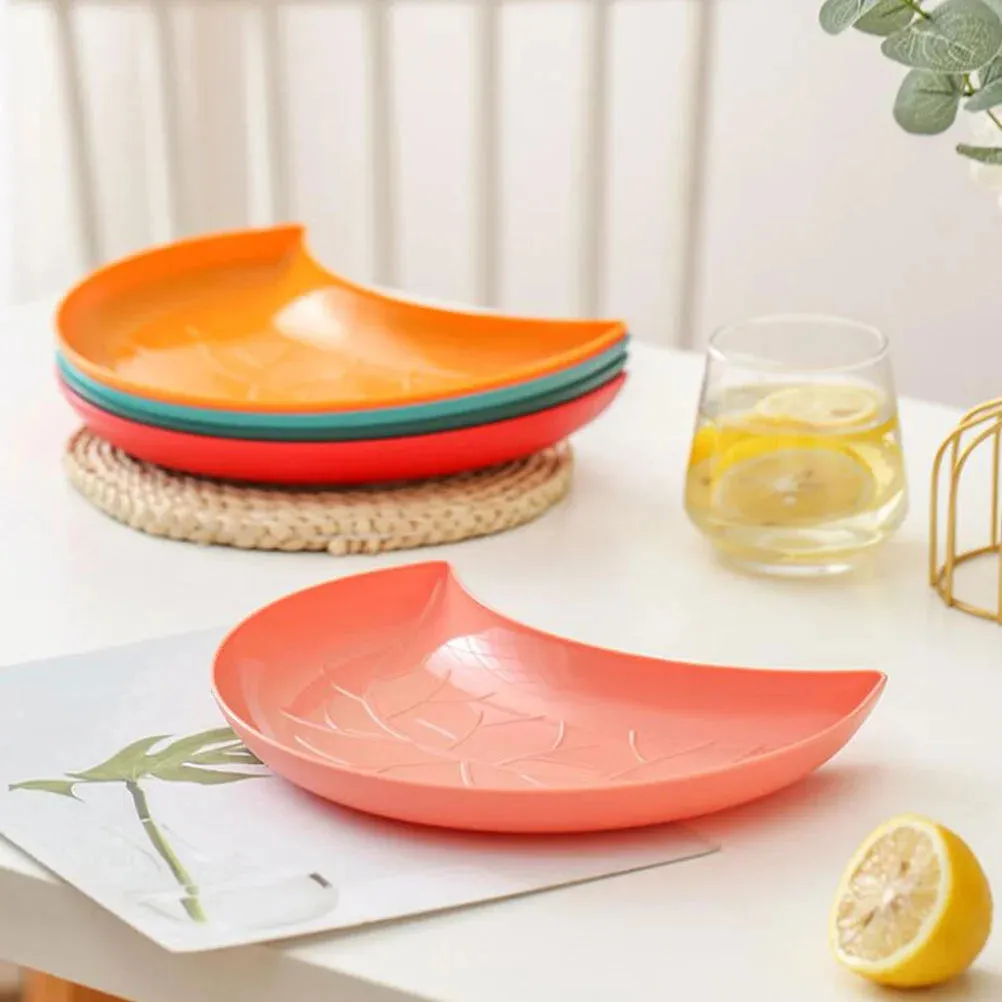 Hearthside Crescent Snack Plate Set