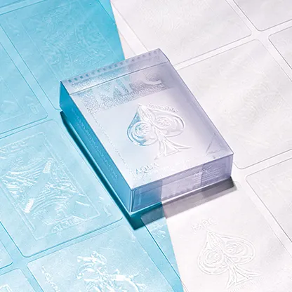 Invisible AQUA Playing Cards by MPC