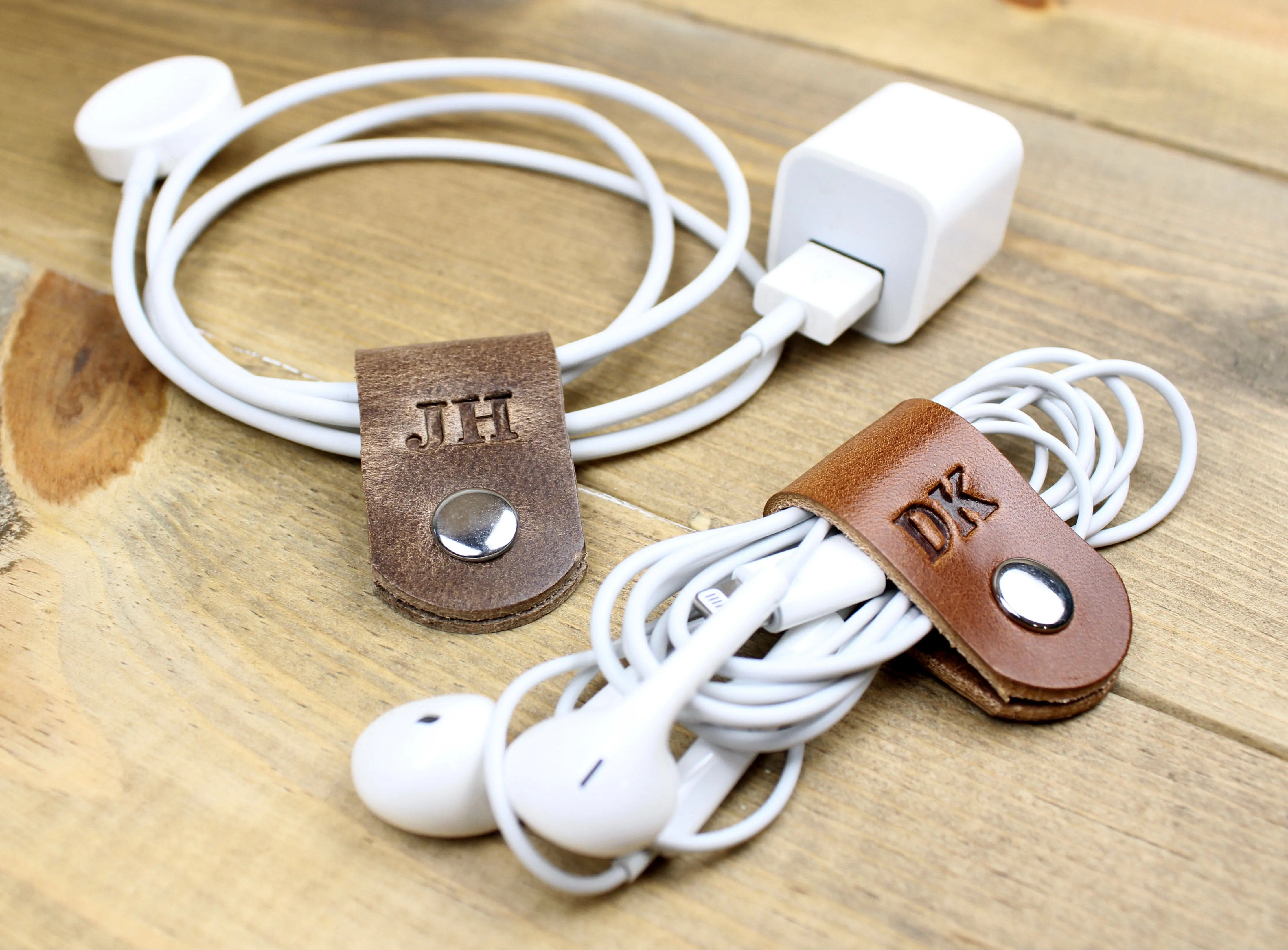 Leather Cord Organizers