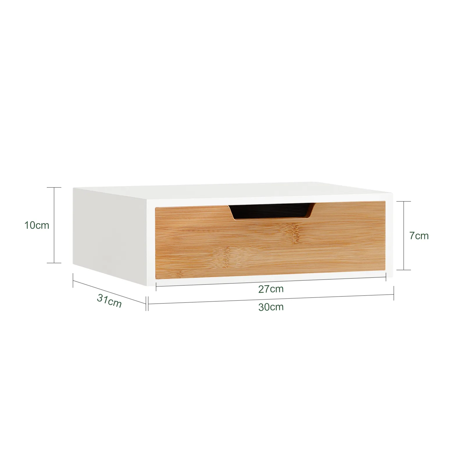 SoBuy Coffee Pod Storage Drawer, Coffee Capsule Holder Stand Box  FRG179-WN