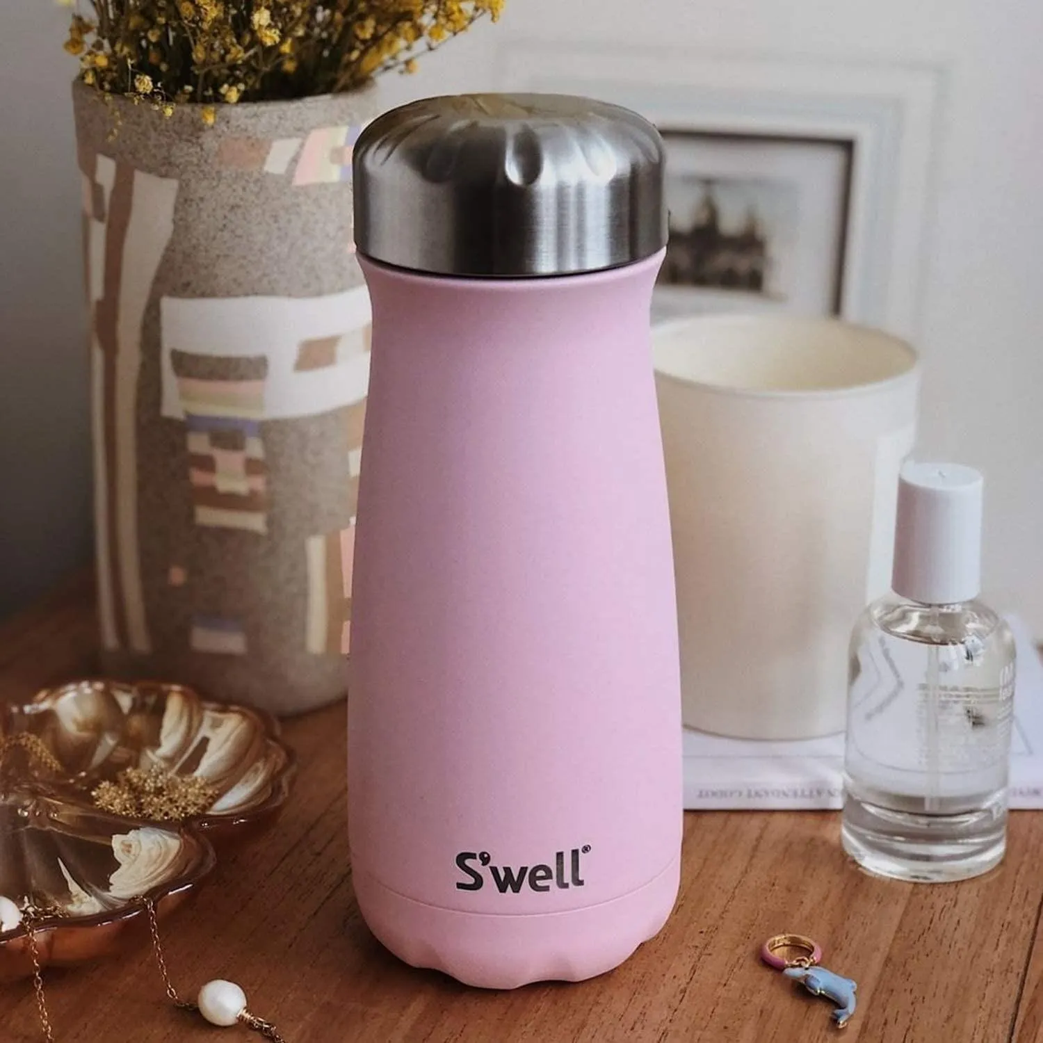 S'well Bottle 16 oz. (Pink Topaz)