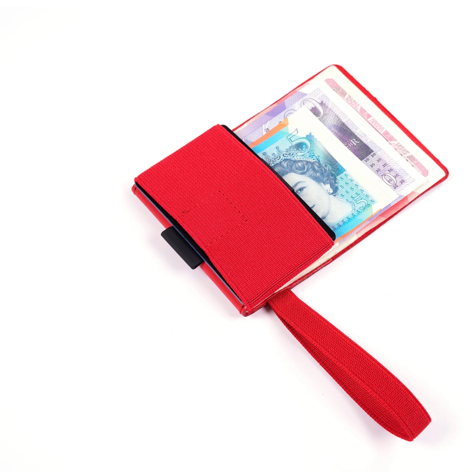 TROVE Cash Wrap: Red Leather